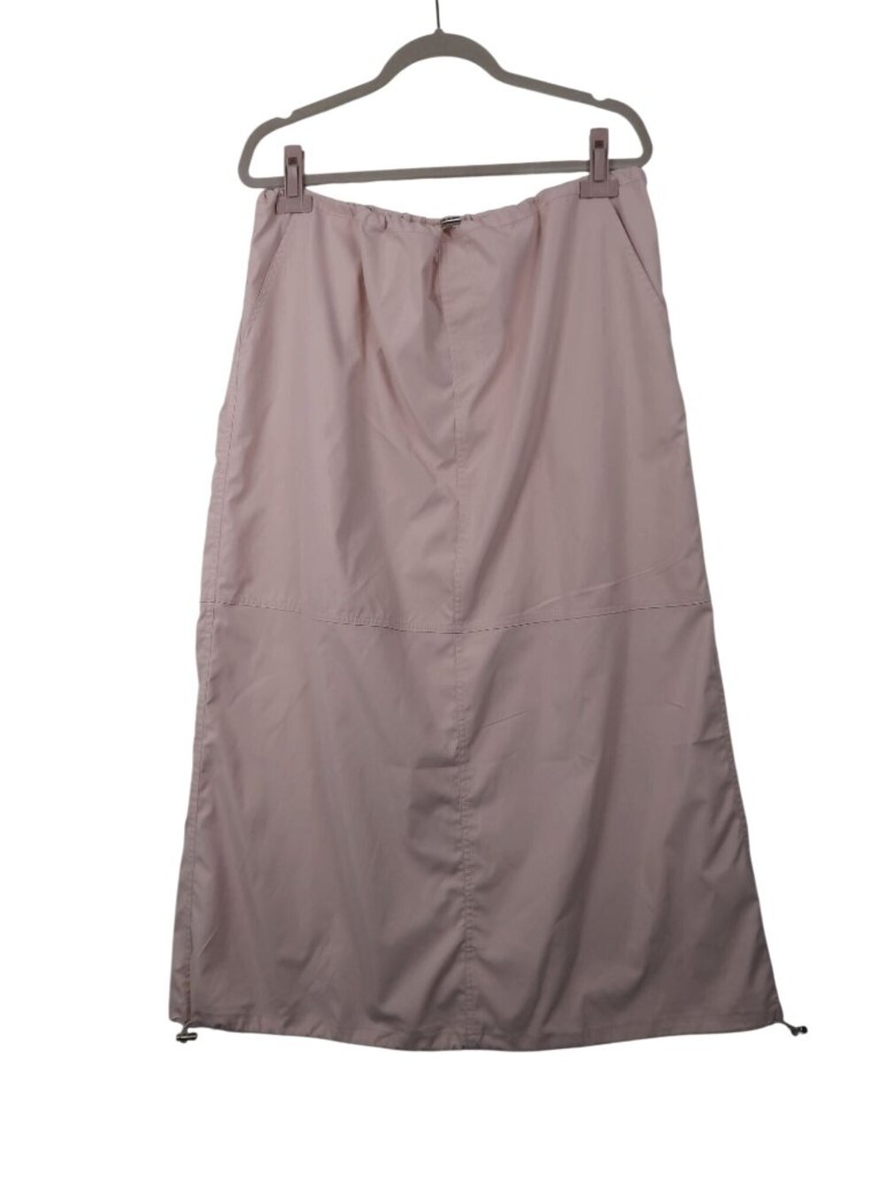 ✨3/$30 Light Pink X-Large Skirt Adjustable Hem Gorpcore Y2K Drawstring